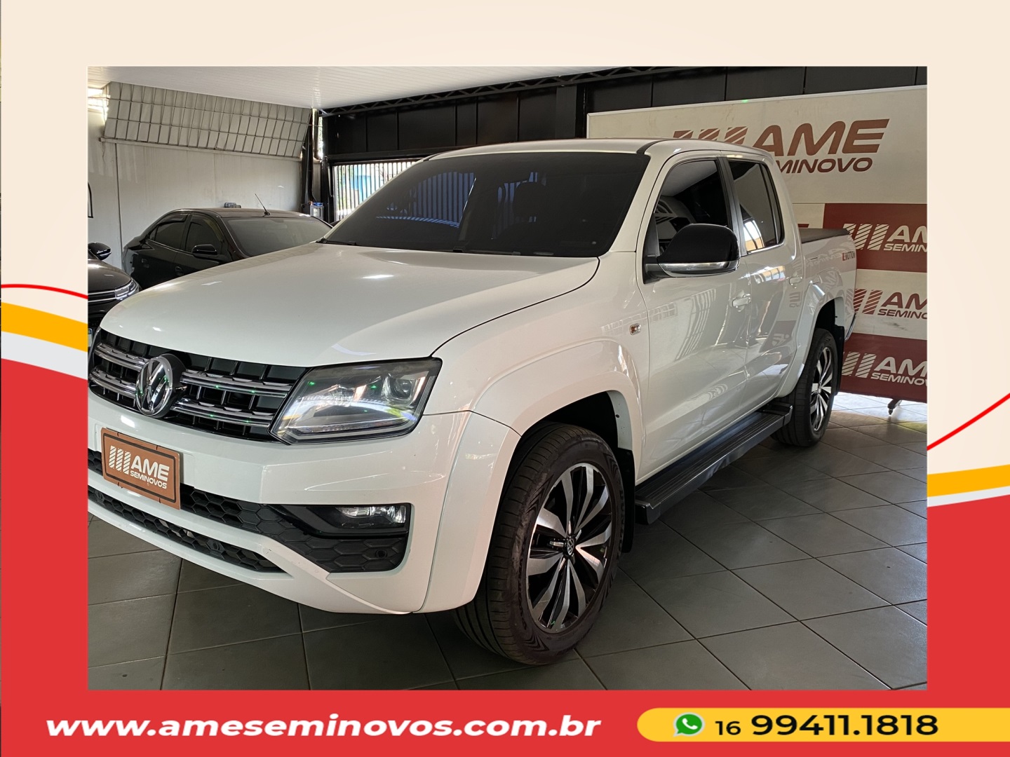 Ve�culo: Volkswagen - Amarok - 2.0 HIGHLINE 4X4 CD 16V TURBO INTERCOOLER DIESEL 4P AUTOM�TICO em Ribeir�o Preto