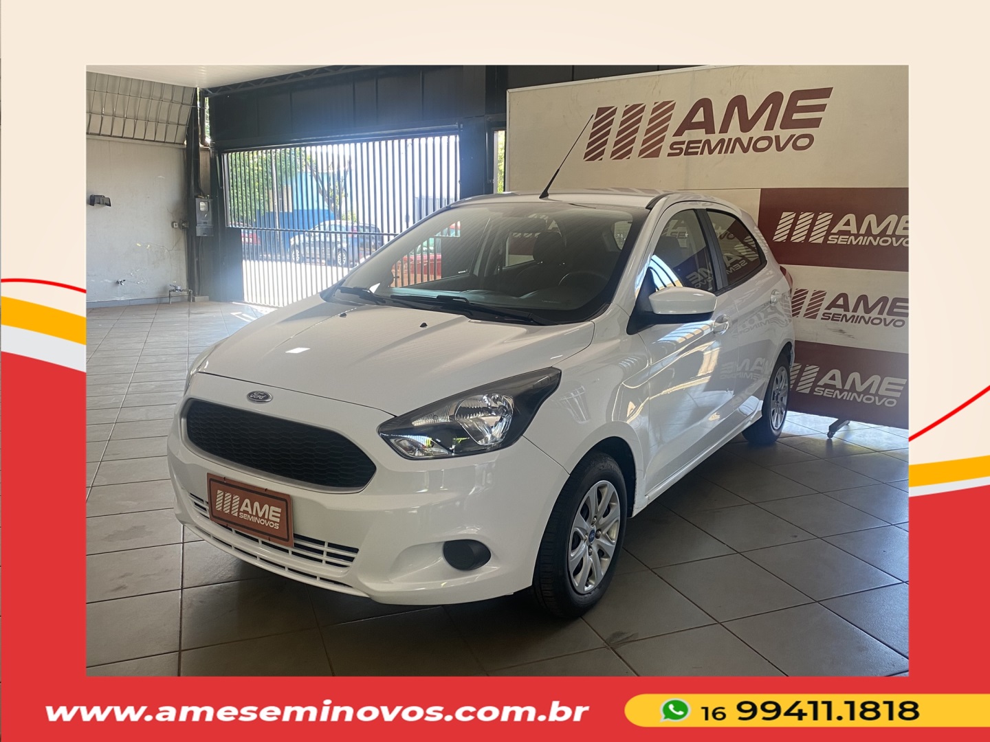 Ve�culo: Ford - Ka - 1.0 TI-VCT FLEX SE MANUAL em Ribeir�o Preto