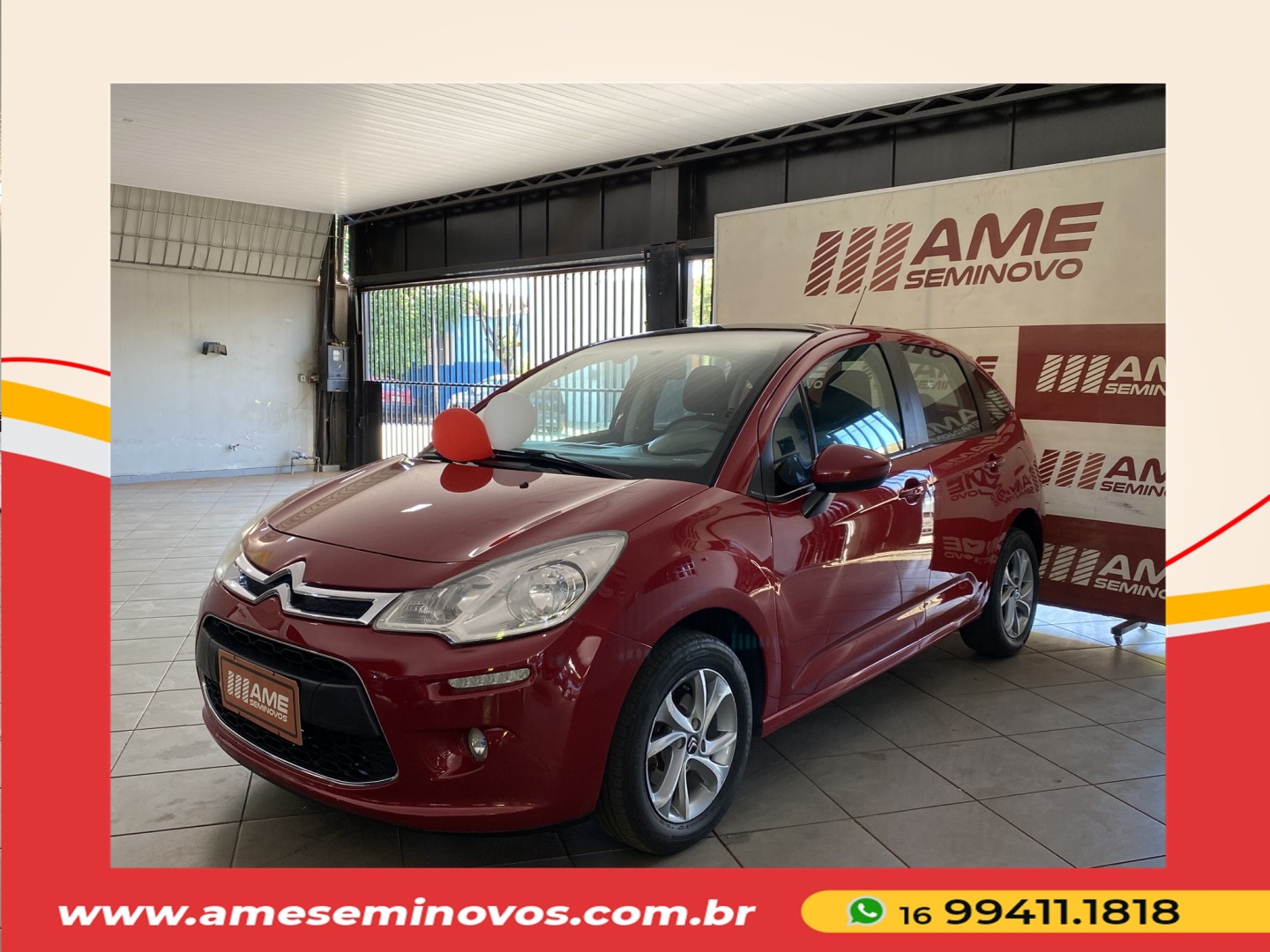 Ve�culo: Citroen - C3 - 1.5 TENDANCE 8V FLEX 4P MANUAL em Ribeir�o Preto