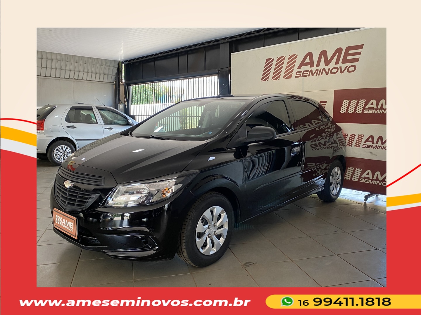 Ve�culo: Chevrolet (GM) - Onix - 1.0 MPFI JOY 8V FLEX 4P MANUAL em Ribeir�o Preto