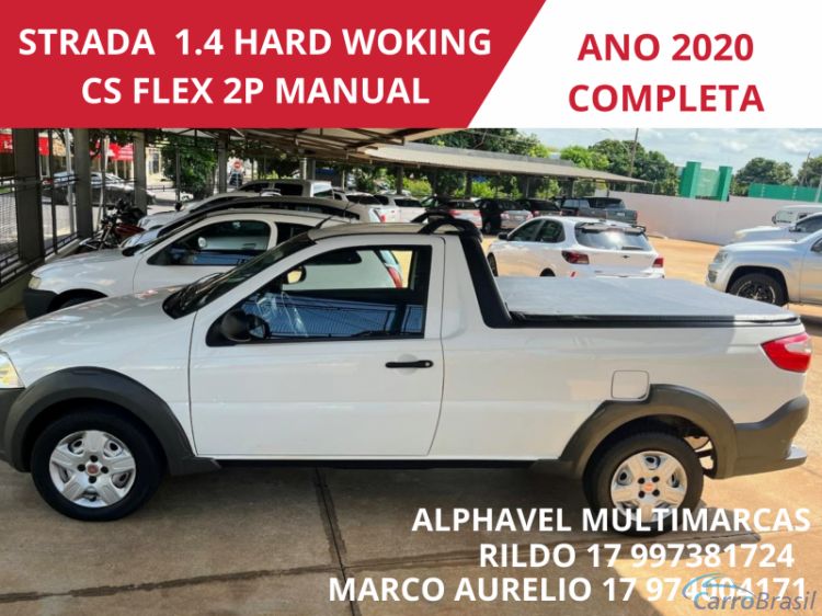 Alphavel Multimarcas | Strada STRADA 1.4 CS HARD WORKING FLEX  19/20 - foto 1