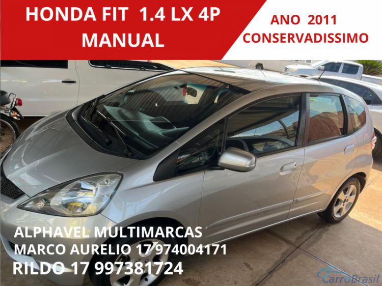 Alphavel Multimarcas | Fit HONDA FIT 1.4 FLEX MANUAL 11/11 - foto 1