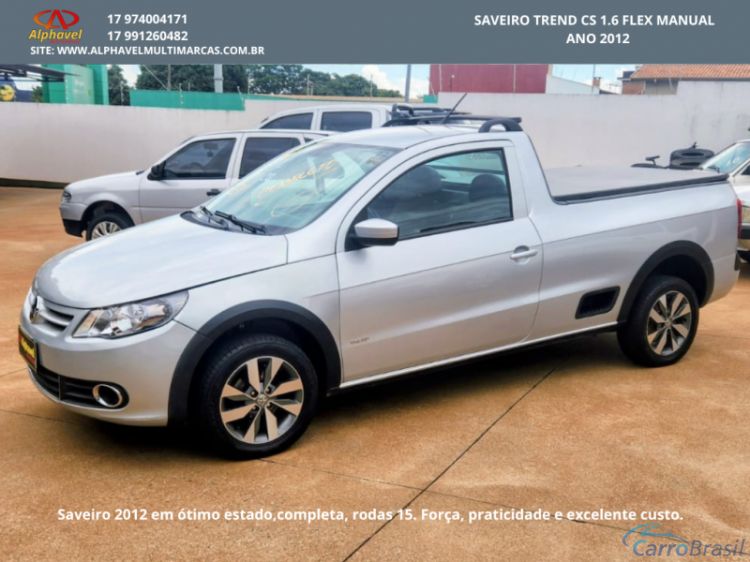 Alphavel Multimarcas | Saveiro SAVEIRO TREND 1.6 CS FLEX MANUAL 11/12 - foto 2