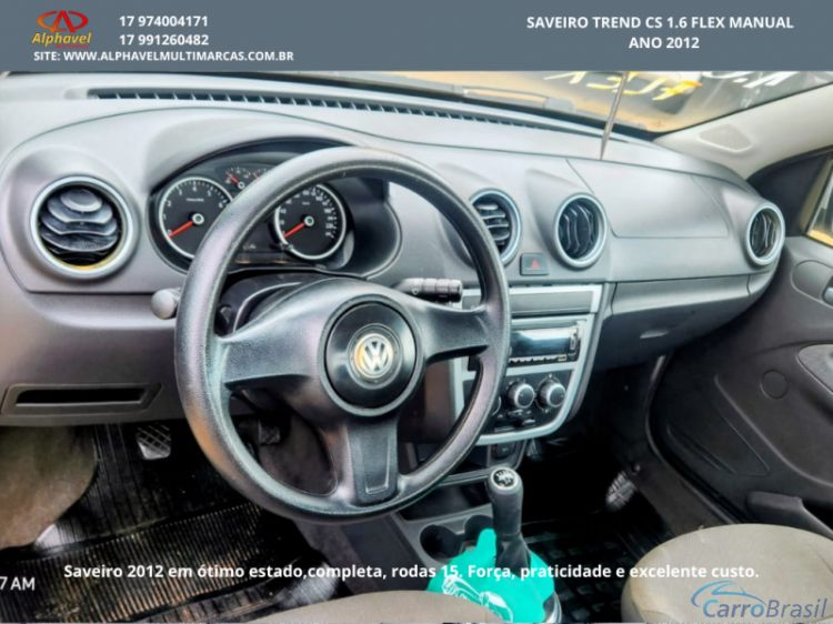 Alphavel Multimarcas | Saveiro SAVEIRO TREND 1.6 CS FLEX MANUAL 11/12 - foto 5