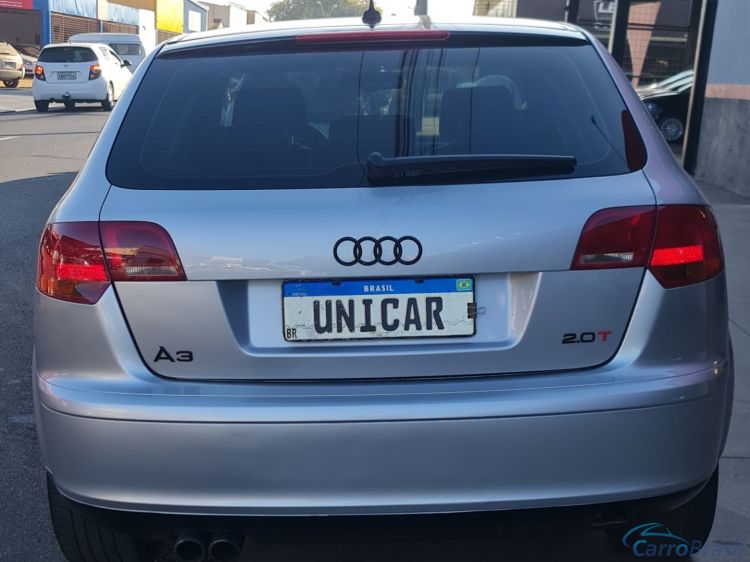 Unicar Veculos | A3 2.0 TFSI SPORTBACK 16V GASOLINA 4P S-TRONIC 07/08 - foto 4