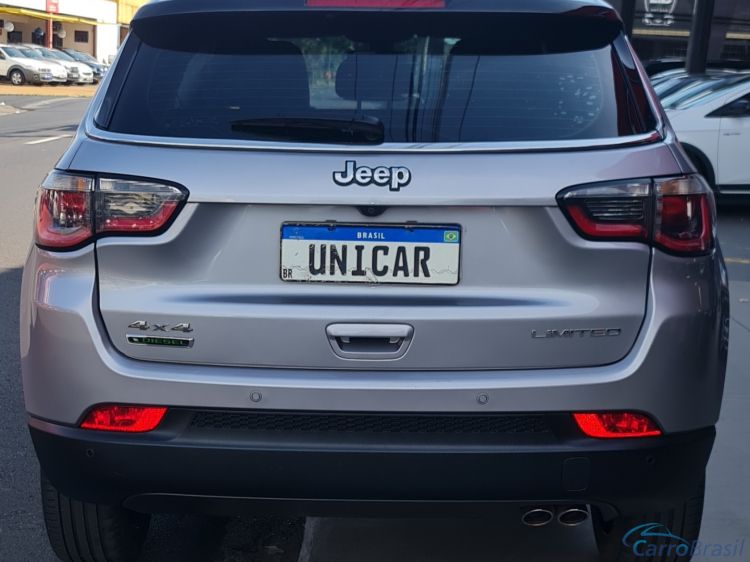 Unicar Veculos | Compass 2.0 16V DIESEL LIMITED 4X4 AUTOMTICO 19/19 - foto 4