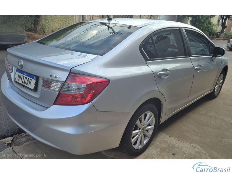 Unicar Veculos | Civic 1.8 LXS 16V FLEX 4P AUTOMTICO 14/14 - foto 6