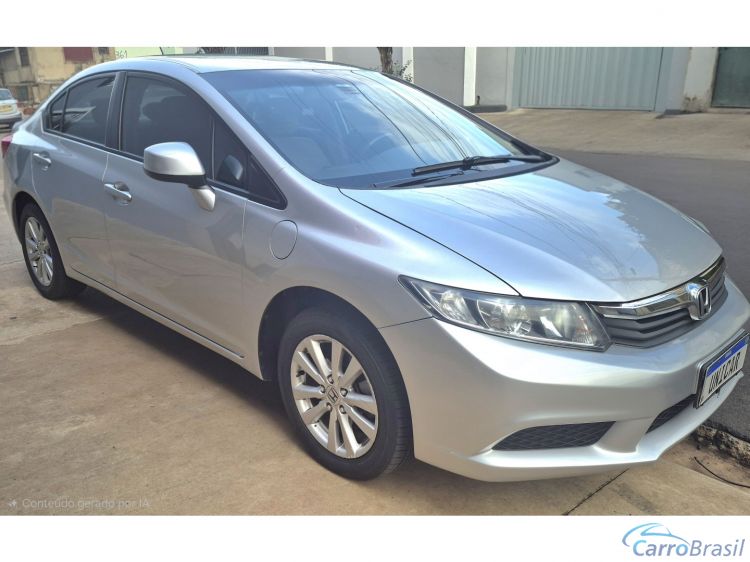 Unicar Veículos | Civic 1.8 LXS 16V FLEX 4P AUTOMÁTICO 14/14 - foto 3