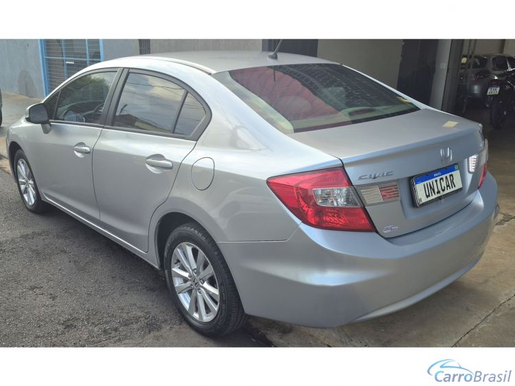 Unicar Veículos | Civic 1.8 LXS 16V FLEX 4P AUTOMÁTICO 14/14 - foto 5