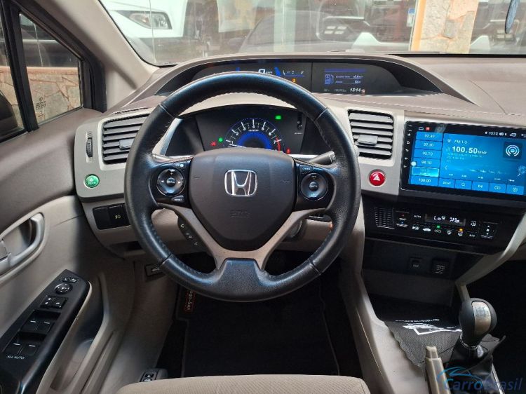 Scaranelo Veículos | Civic Sedan LXS 1.8/1.8 Flex 16V Mec. 4p 13/14 - foto 10