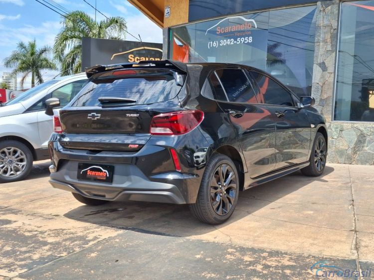 Scaranelo Veículos | Onix HATCH RS 1.0 TB 12V Flex 5p Aut. 20/21 - foto 5