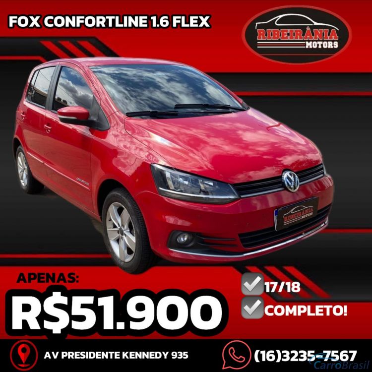 Ribeirania Motors | Fox Comfortline 1.6 Flex 8V 5p 17/18 - foto 1