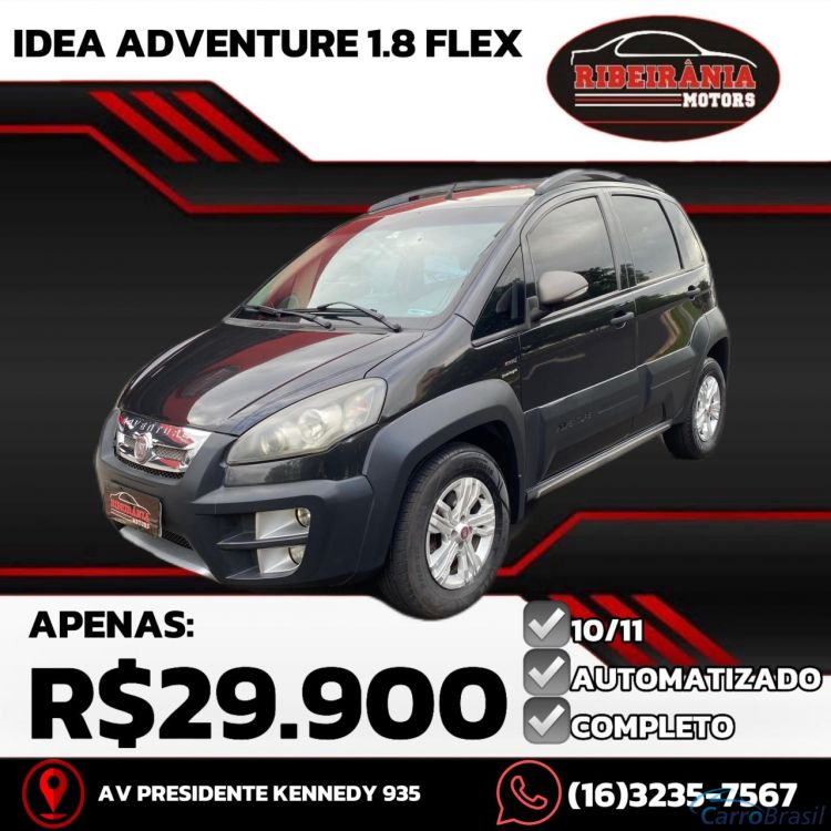 Ribeirania Motors | Idea Adv./ Adv.LOCK.Dualogic 1.8 Flex 5p 10/11 - foto 1