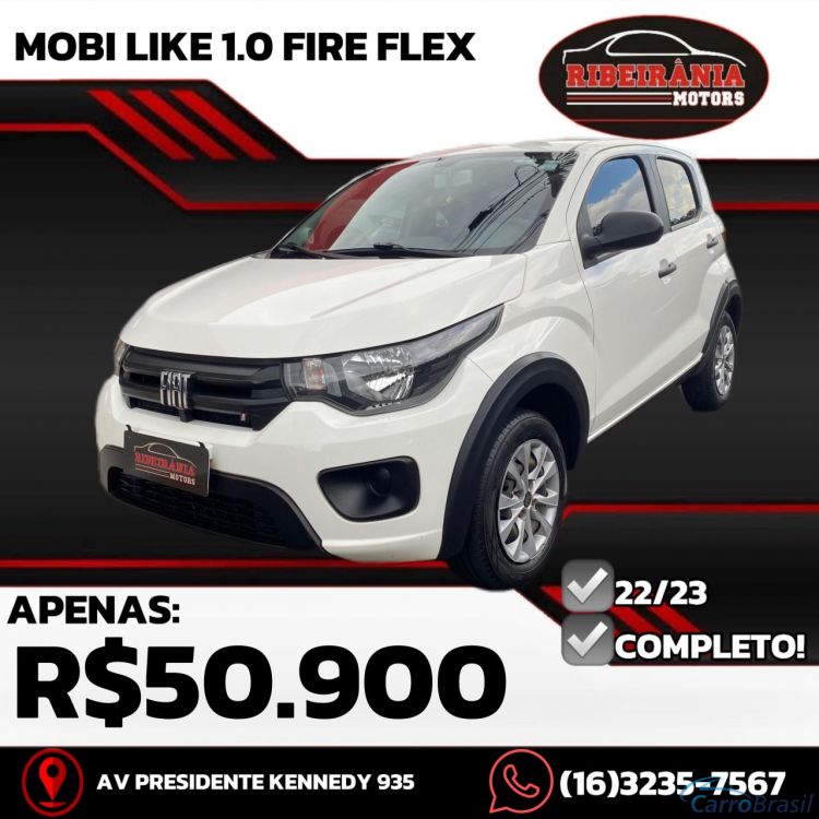 Ribeirania Motors | Mobi LIKE 1.0 Fire Flex 5p. 22/23 - foto 1