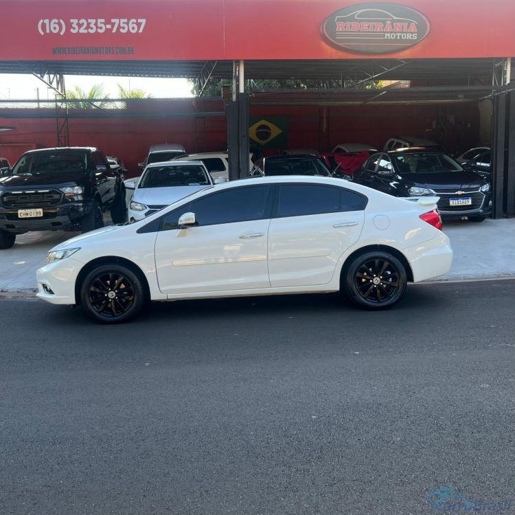 Ribeirania Motors | Civic Sedan EXS 1.8/1.8 Flex 16V Aut. 4p 12/12 - foto 6