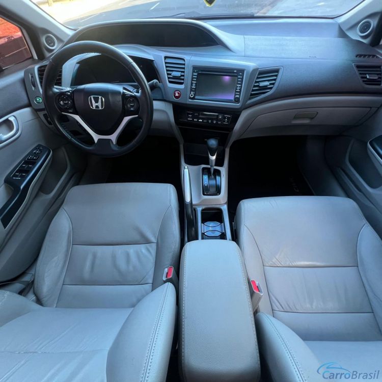 Ribeirania Motors | Civic Sedan EXS 1.8/1.8 Flex 16V Aut. 4p 12/12 - foto 9
