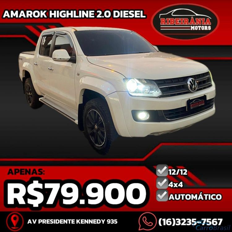 Ribeirania Motors | Amarok High.CD 2.0 16V TDI 4x4 Dies. Aut 12/12 - foto 1