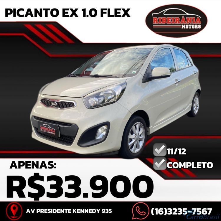 Ribeirania Motors | Picanto EX 1.1/1.0/ 1.0 Flex Mec. 11/12 - foto 1