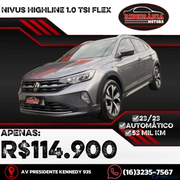 Ribeirania Motors | Nivus Highline 1.0 200 TSI Flex Aut. 23/23 - foto 1