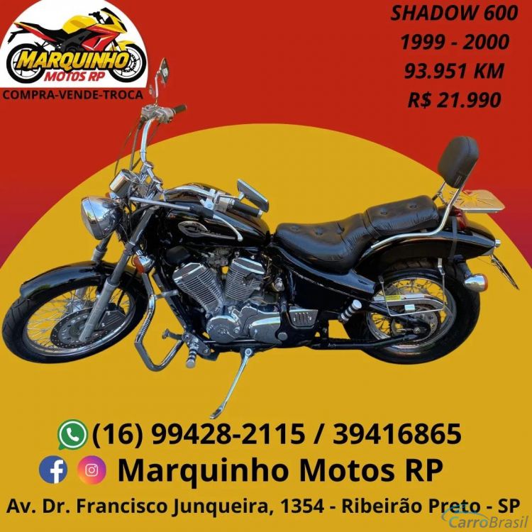 Marquinho Motos RP | Shadow SHADOW 600C VT 00/00 - foto 1