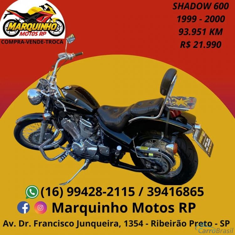 Marquinho Motos RP | Shadow SHADOW 600C VT 00/00 - foto 2