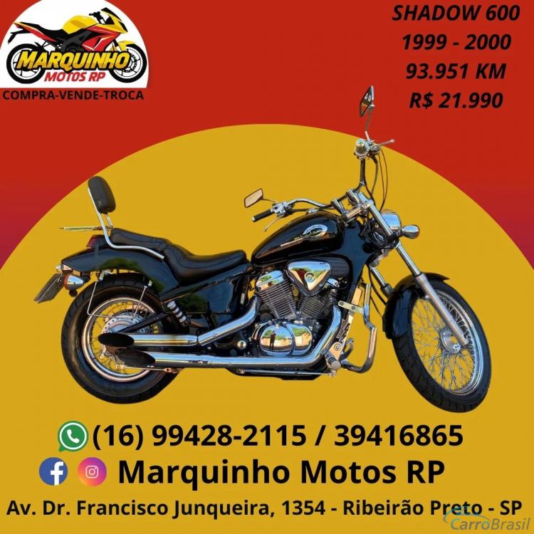 Marquinho Motos RP | Shadow SHADOW 600C VT 00/00 - foto 4
