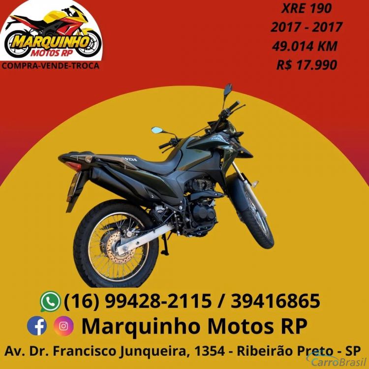 Marquinho Motos RP | XRE XRE 190 ABS 17/17 - foto 5
