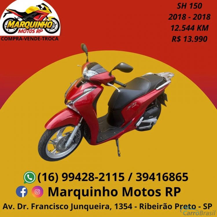 Marquinho Motos RP | SH 150 SH 150I 18/18 - foto 3