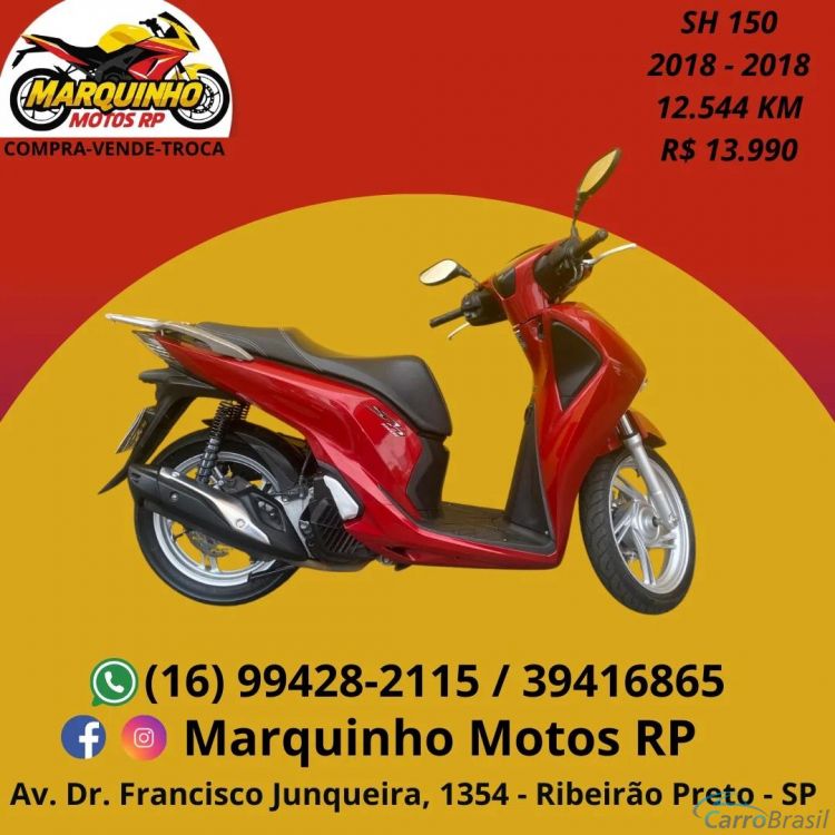 Marquinho Motos RP | SH 150 SH 150I 18/18 - foto 4