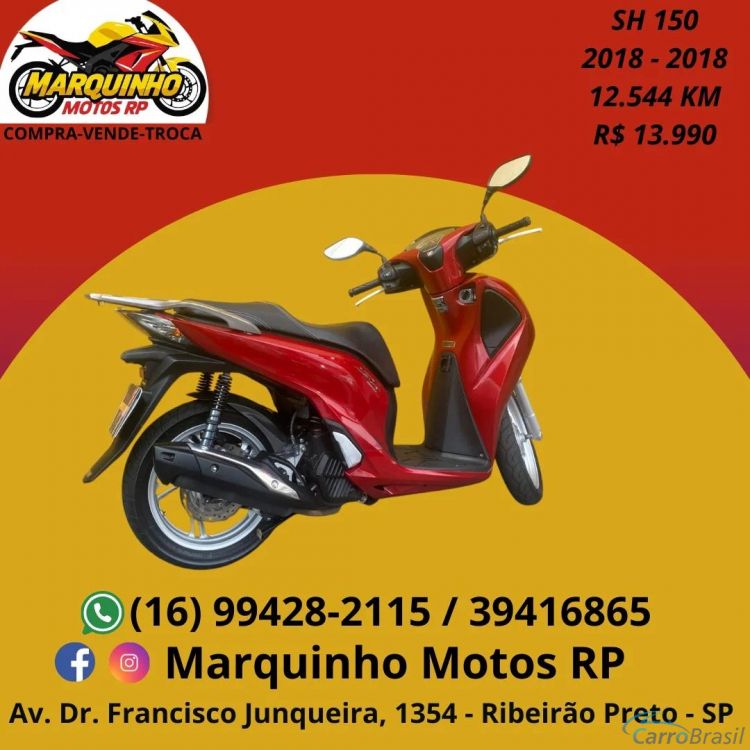 Marquinho Motos RP | SH 150 SH 150I 18/18 - foto 5