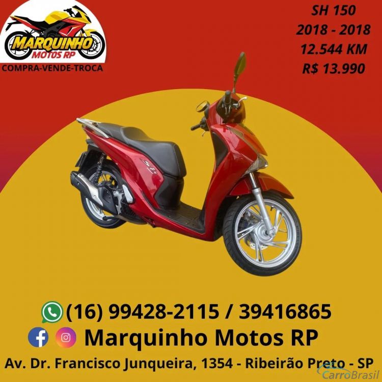 Marquinho Motos RP | SH 150 SH 150I 18/18 - foto 6