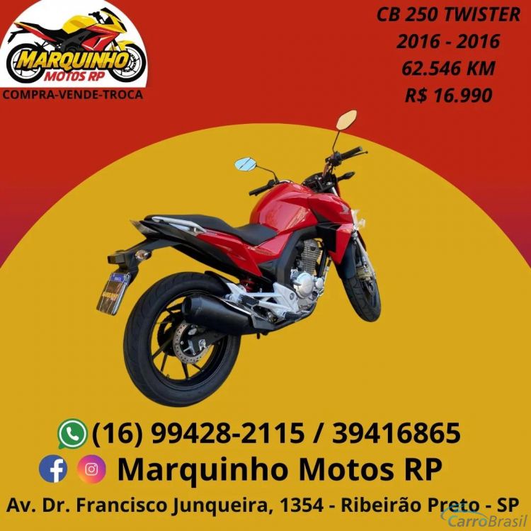 Marquinho Motos RP | Twister CB 250 TWISTER 16/16 - foto 3