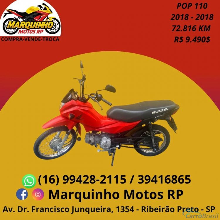 Marquinho Motos RP | Pop 100 POP 110I 18/18 - foto 2