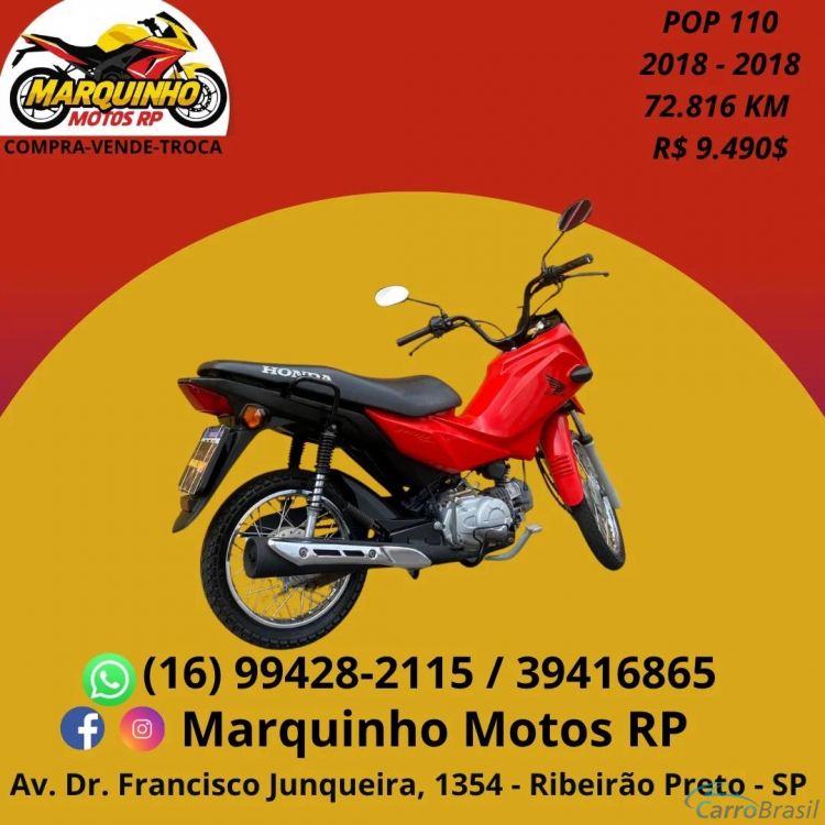 Marquinho Motos RP | Pop 100 POP 110I 18/18 - foto 3