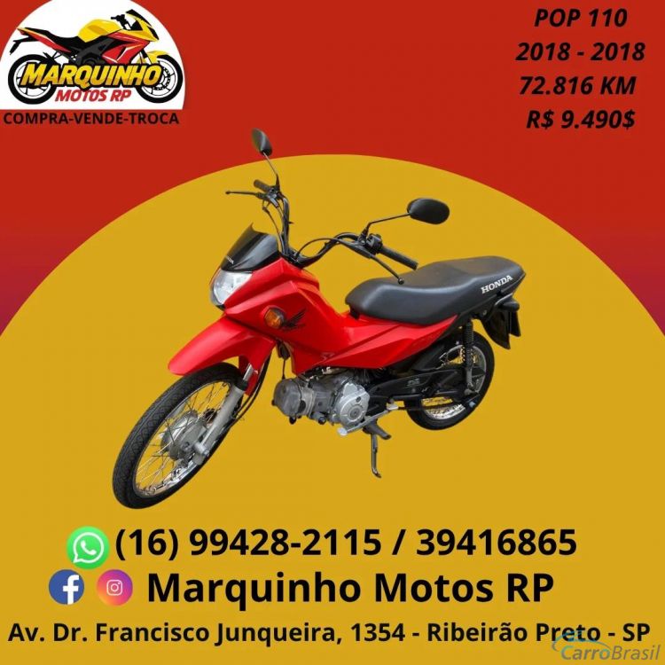 Marquinho Motos RP | Pop 100 POP 110I 18/18 - foto 4