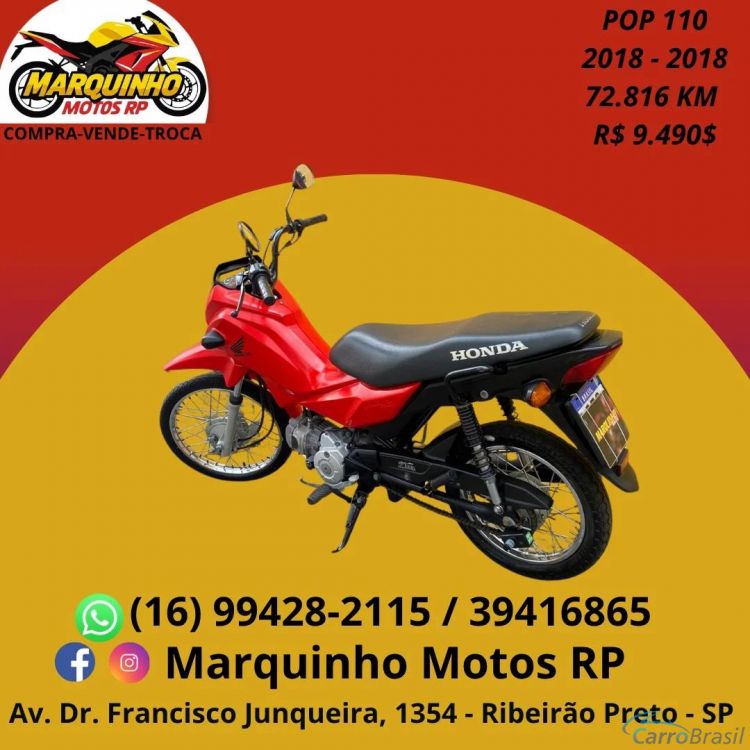 Marquinho Motos RP | Pop 100 POP 110I 18/18 - foto 5