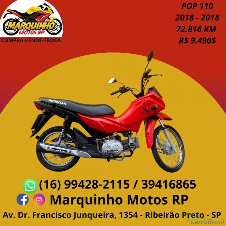 Marquinho Motos RP | Pop 100 POP 110I 18/18 - foto 6