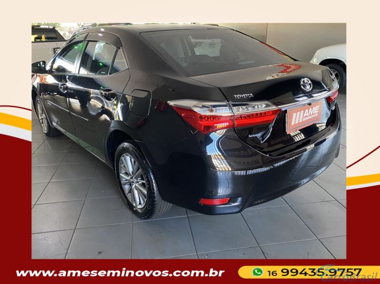 Ame Seminovos | Corolla 1.8 GLI UPPER 16V FLEX 4P AUTOMTICO 19/19 - foto 2