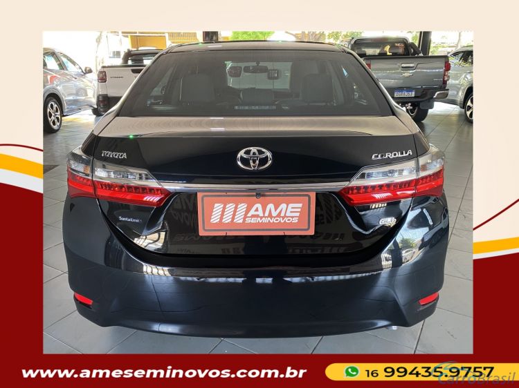 Ame Seminovos | Corolla 1.8 GLI UPPER 16V FLEX 4P AUTOMTICO 19/19 - foto 3