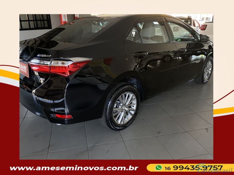 Ame Seminovos | Corolla 1.8 GLI UPPER 16V FLEX 4P AUTOMTICO 19/19 - foto 4