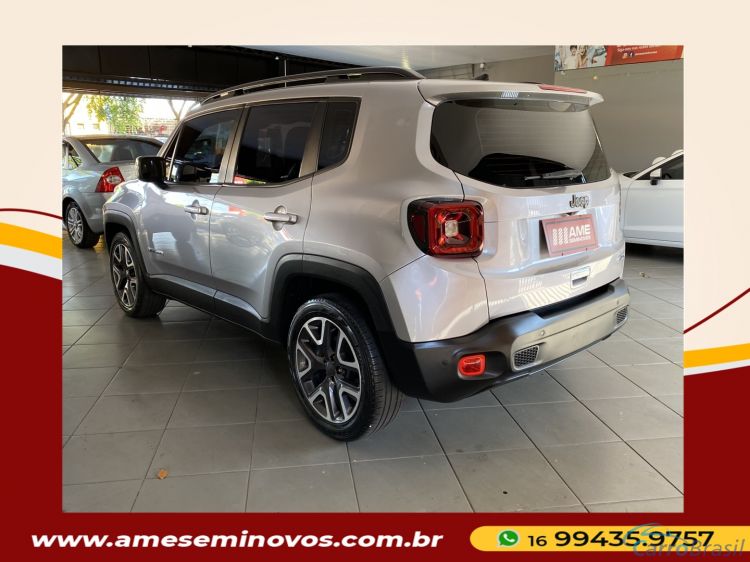 Ame Seminovos | Renegade 1.8 16V FLEX LONGITUDE 4P AUTOMTICO 21/21 - foto 2