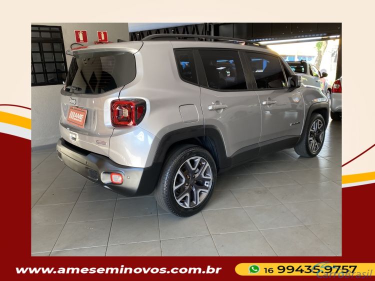 Ame Seminovos | Renegade 1.8 16V FLEX LONGITUDE 4P AUTOMTICO 21/21 - foto 4