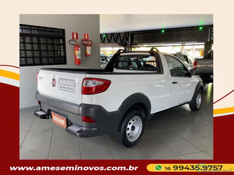 Ame Seminovos | Strada 1.4 MPI HARD WORKING CS 8V FLEX 2P MANUAL 19/20 - foto 4