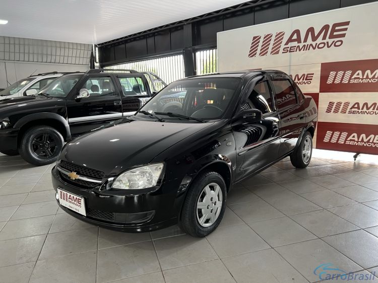 Ame Seminovos | Corsa Sedan 1.0 MPFI LS 8V FLEX 4P MANUAL 11/12 - foto 1