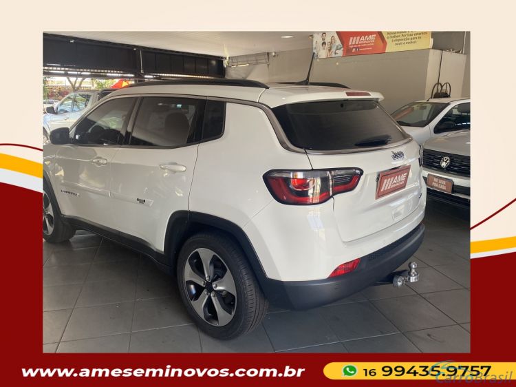 Ame Seminovos | Compass 2.0 16V FLEX LONGITUDE AUTOMTICO 17/17 - foto 2