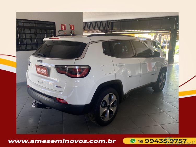Ame Seminovos | Compass 2.0 16V FLEX LONGITUDE AUTOMTICO 17/17 - foto 4