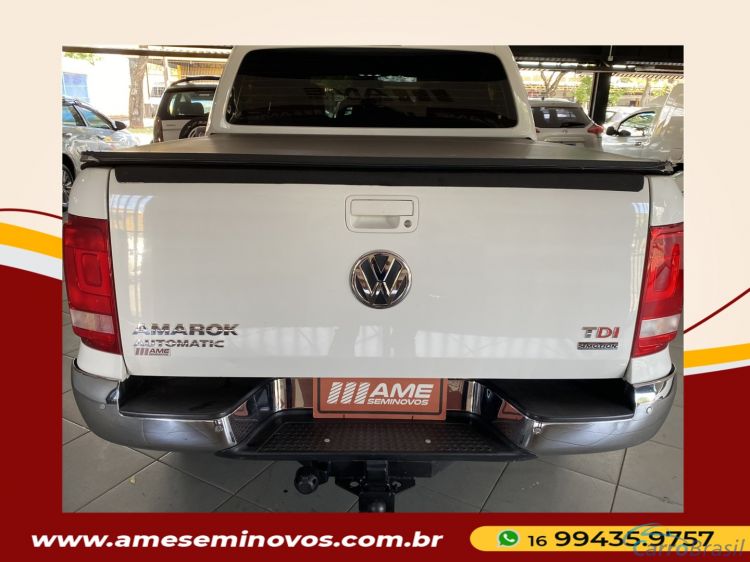 Ame Seminovos | Amarok 2.0 HIGHLINE 4X4 CD 16V TURBO INTERCOOLER DIESEL 4P AUTOMTICO 16/16 - foto 3