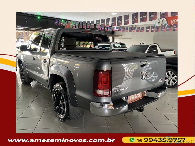 Ame Seminovos | Amarok 2.0 HIGHLINE 4X4 CD 16V TURBO INTERCOOLER DIESEL 4P AUTOMTICO 19/19 - foto 2