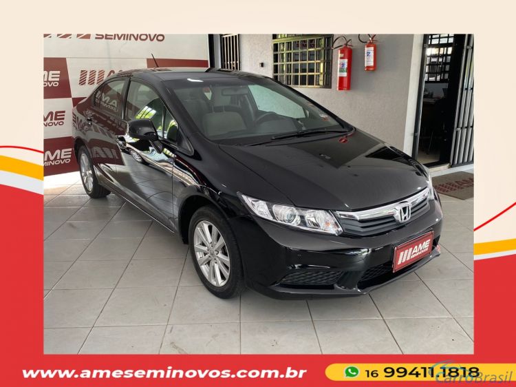 Ame Seminovos | Civic 1.8 LXS 16V FLEX 4P AUTOMTICO 15/16 - foto 5
