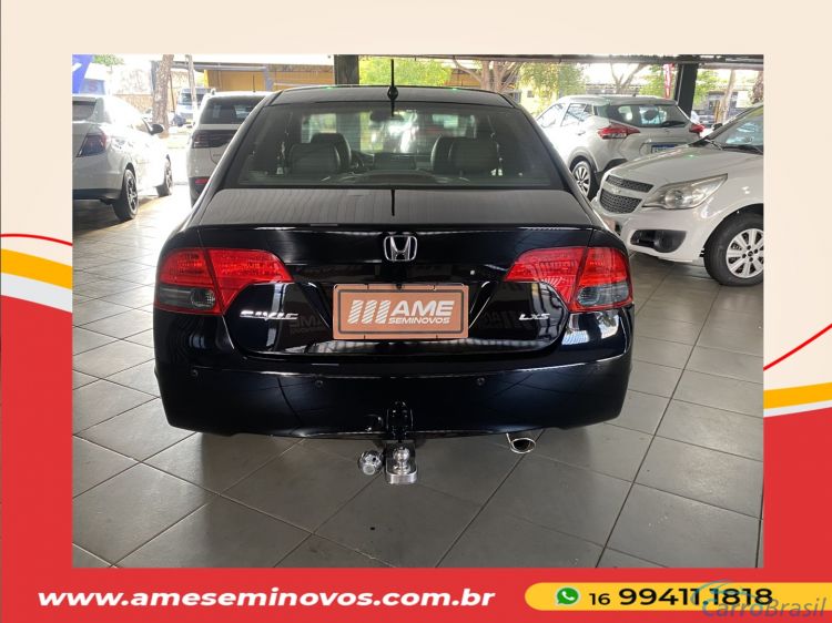Ame Seminovos | Civic 1.8 LXS 16V FLEX 4P MANUAL 07/07 - foto 3